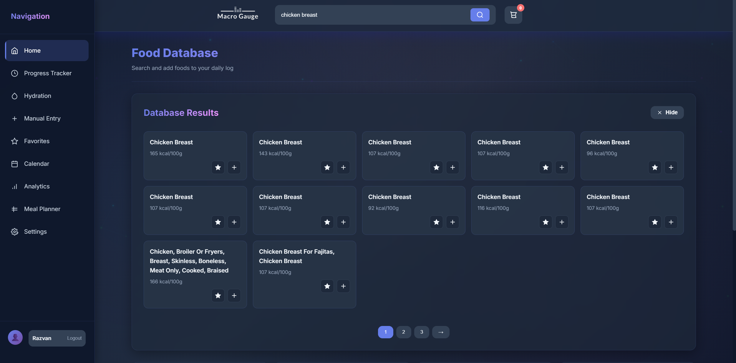 Macro-Gauge Screenshot 1