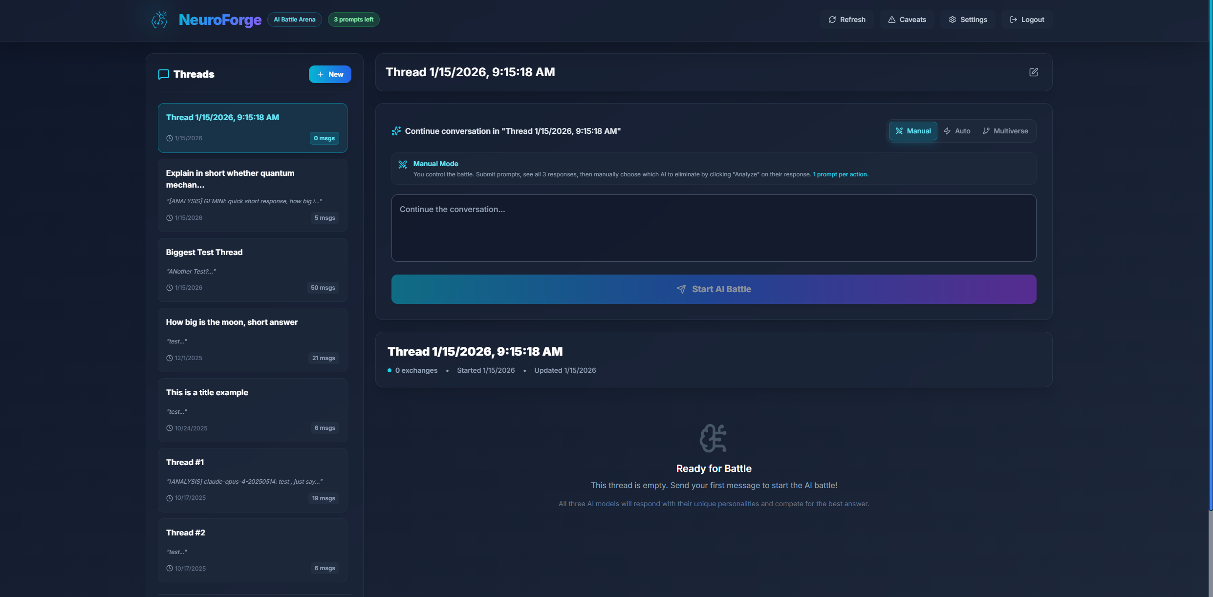 Dashboard Overview